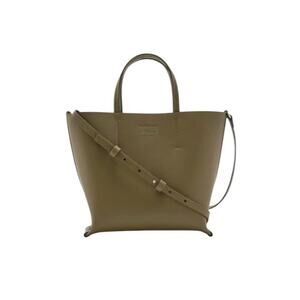 EVERLANE The‎ Luxe Italian Leather Crossbody in Beech Green